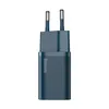 Baseus Super Si 1C szybka ładowarka USB Typ C 20 W Power Delivery niebieski (CCSUP-B03)